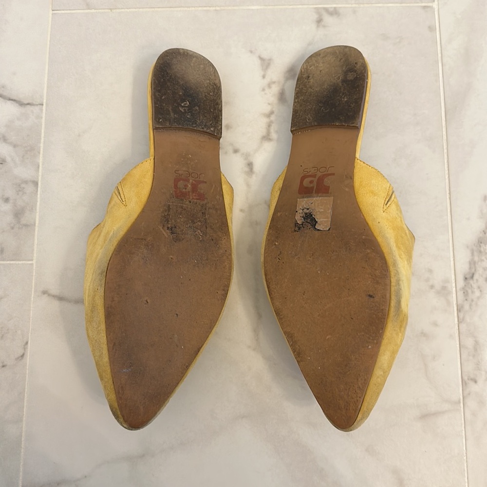 Joe's Harper Mule in Pear Leather - Picture 4 of 4